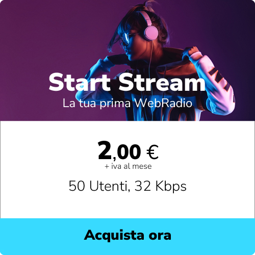 Prezzo webradio start